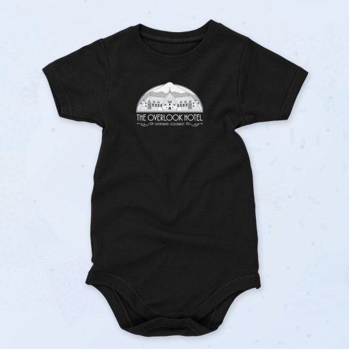 Shining Overlook Hotel Horror Vintage Style Baby Onesie