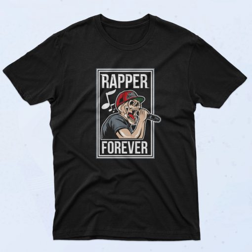 Skull Rapper Forever Fashionable T Shirt