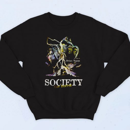 Society The Horror Scary Movie Vintage Sweatshirt