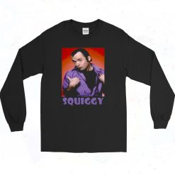 Squiggy David Lander Authentic Longe Sleeve Shirt