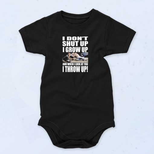 Stand By Me Movie I Dont Shut Up Vintage Style Baby Onesie