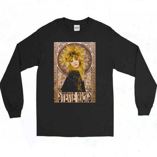 Stevie Nicks Fairy Godmother Authentic Longe Sleeve Shirt