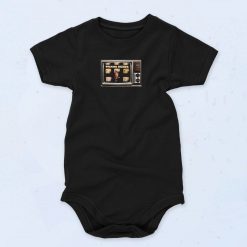 Talking Heads Wild Wild Life David Byrne Vintage Style Baby Onesie