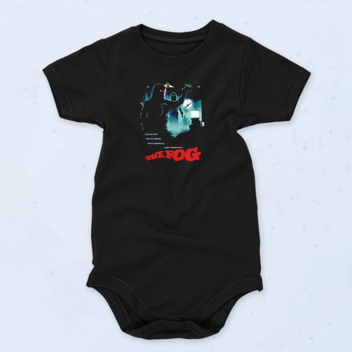 The Fog Lock Your Doors Scary Movie Vintage Style Baby Onesie