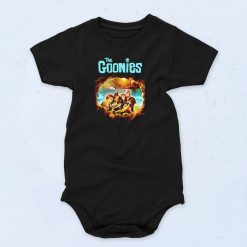 The Goonies Horror Island Adventure Vintage Style Baby Onesie