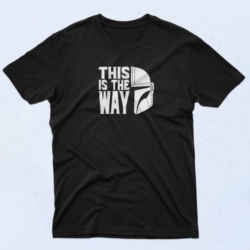 This Is The Way Star Wars Mandalorian Classic 90s T Shirt