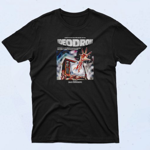 Videodrome David Cronenberg Scary Classic 90s T Shirt