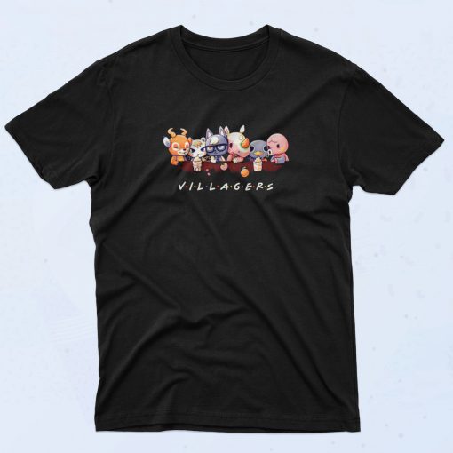 Villagers Animal Crossing X Friends Classic 90s T Shirt