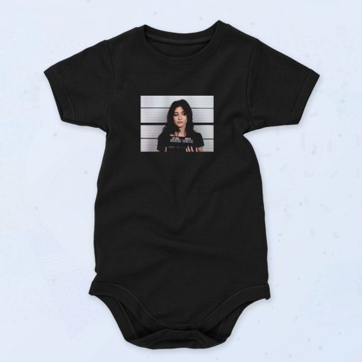 Vintage Brenda Walsh Mugshot 90s Baby Onesies