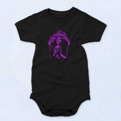 Vintage Electric Wizard English Sludge Metal 90s Baby Onesies