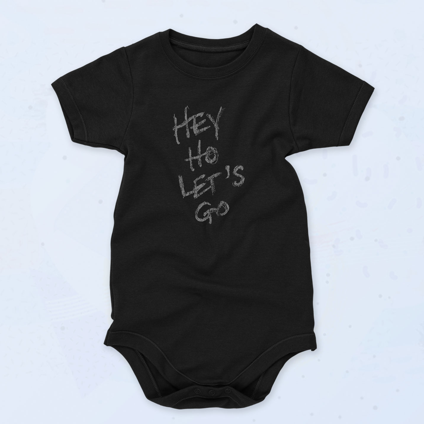 Vintage Hey Ho Let's Go Lyrics 90s Baby Onesies, Baby Clothes ...