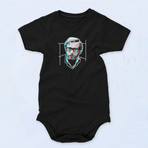 Vintage Michael Caine Holographic 90s Baby Onesies