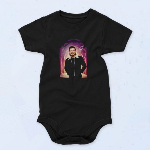 Vintage Morgan Wallen Count Music Classic 90s Baby Onesies