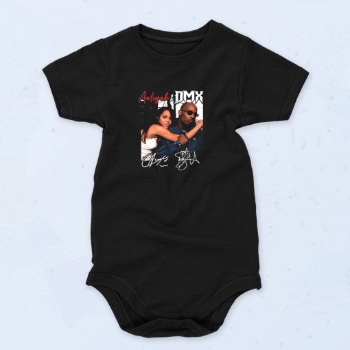 Aaliyah And DMX Rapper Unisex Baby Onesie