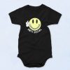 Anti Social Smiley Unisex Baby Onesie