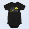 Dink Responsibly PickleballmUnisex Baby Onesie