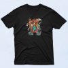 Hip Hop Teddy Bear With Squirrel Funny Graphic T Shirt