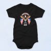 Independence Day American Flag Patriotic Eagle Unisex Baby Onesie