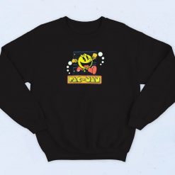 Retro 80s Pac Man Arcade Gaming Sweatshirt