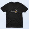 Spray Paint Heartbeat Painting T Shirt