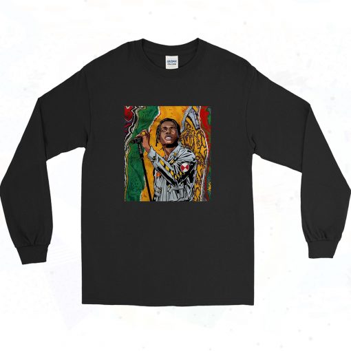 ASAP Rocky Portrait Vintage Long Sleeve Shirt