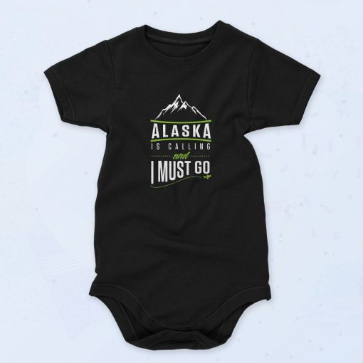 Alaska Travel Unisex Baby Onesie