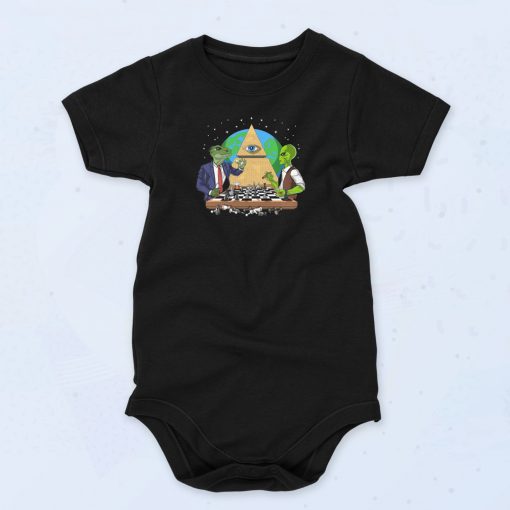 Alien Illuminati Unisex Baby Onesie