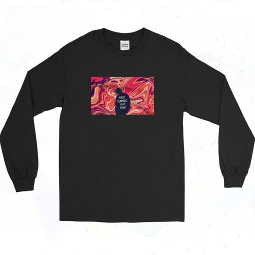 Asap Rocky Kids Turned Out Fine Vintage Long Sleeve Shirt