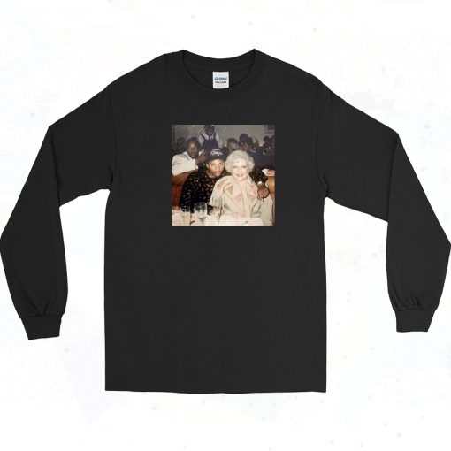 Betty White X Easy E Vintage Long Sleeve Shirt