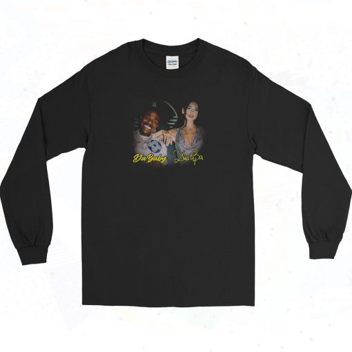 Dababy And Dua Lipa Vintage 90s Long Sleeve Shirt