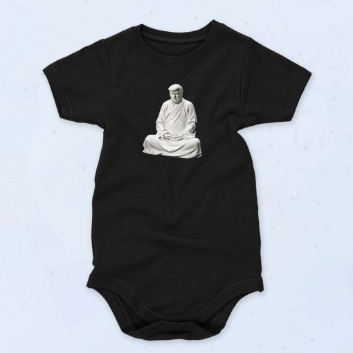 Donald Trump Buddha Statue Unisex Baby Onesie