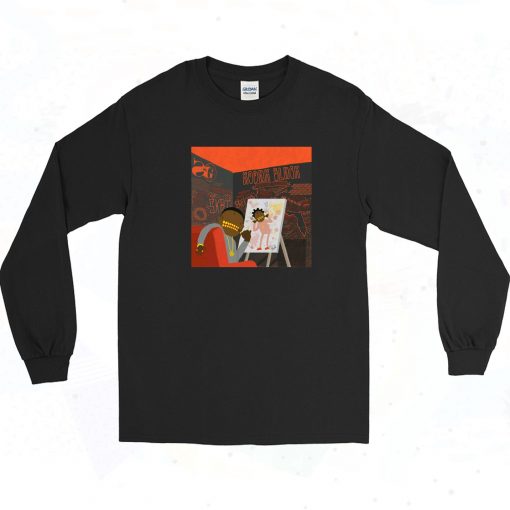 Kodak Black Painting Vintage 90s Long Sleeve Shirt