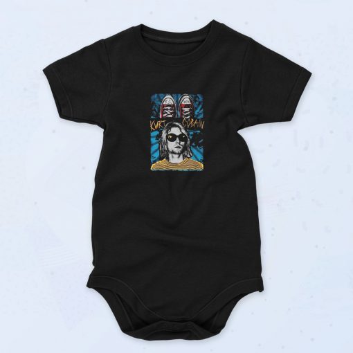 Kurt Cobain Graphic Unisex Baby Onesie