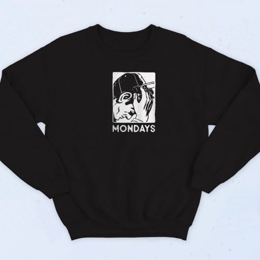 Mondays Sad Expression Sweatshirt