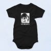 Mondays Sad Expression Unisex Baby Onesie