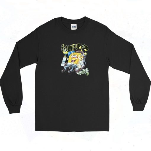 Sparkitup Spongebob Vintage Long Sleeve Shirt