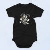 Tattoo Skul Unisex Baby Onesie