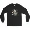 Tattoo Skul Vintage Long Sleeve Shirt