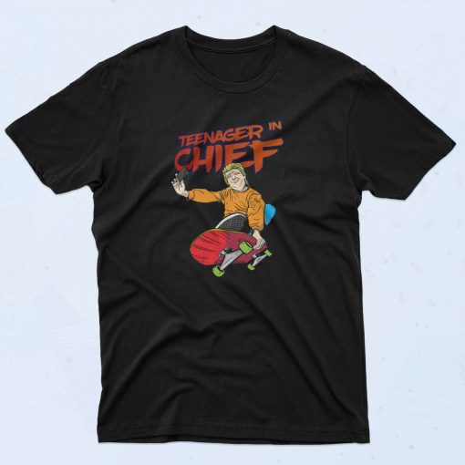 Teenager Chief Donald Trump Graphic T Shirt