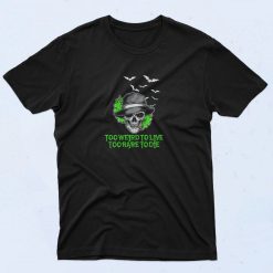 Too Weird To Live Skull Graphic T Shirt