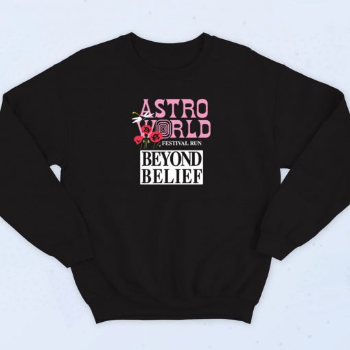 Astroworld Beyond Belief Art Sweatshirt