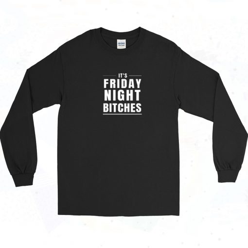 Friday Night Bitches Vintage Long Sleeve Shirt