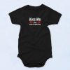 Kiss Covid Vaccinated Unisex Baby Onesie