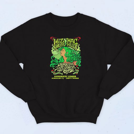 Mac Miller Wiz Khalifa Graphic Sweatshirt