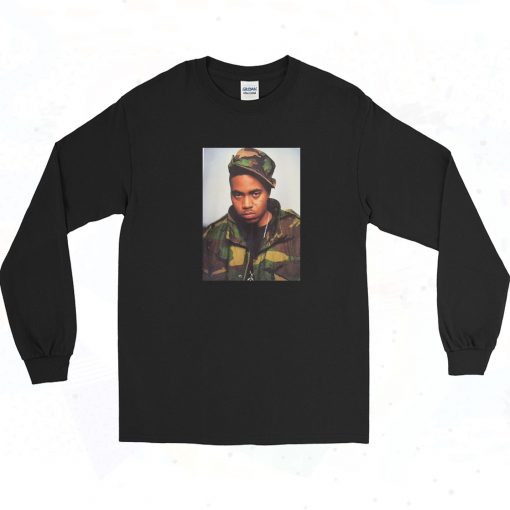 NAS Colour Camouflage Vintage Long Sleeve Shirt