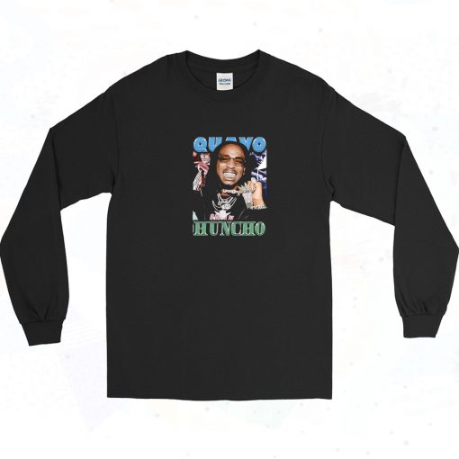 Quavo Huncho Homage Vintage Long Sleeve Shirt