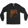 Rapper Drake Homage Vintage Style Long Sleeve Shirt