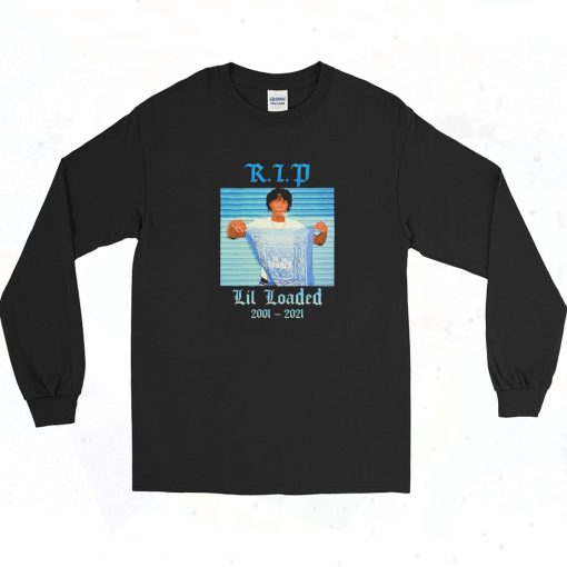 Rip Rapper Lil Loaded Vintage Long Sleeve Shirt