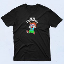 Rugrats Chuckie Were doomed Graphic T Shirt