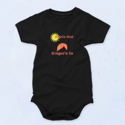 Sun's Out Ginger's In Unisex Baby Onesie